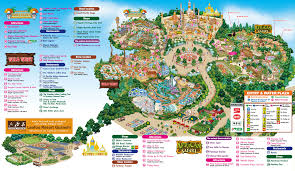 六福村テーマパーク パークマップ全体図