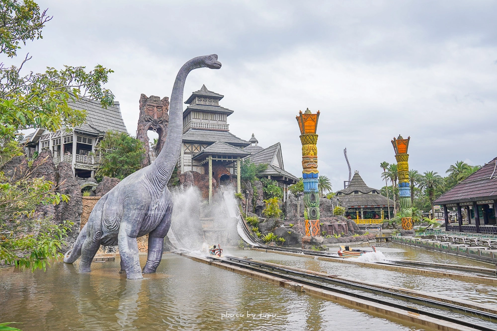 六福村激流泛舟水上設施